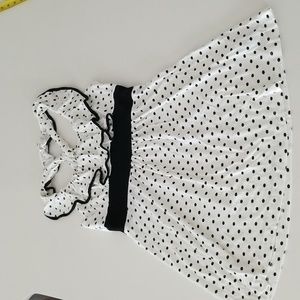 Cute polk a dot tank top